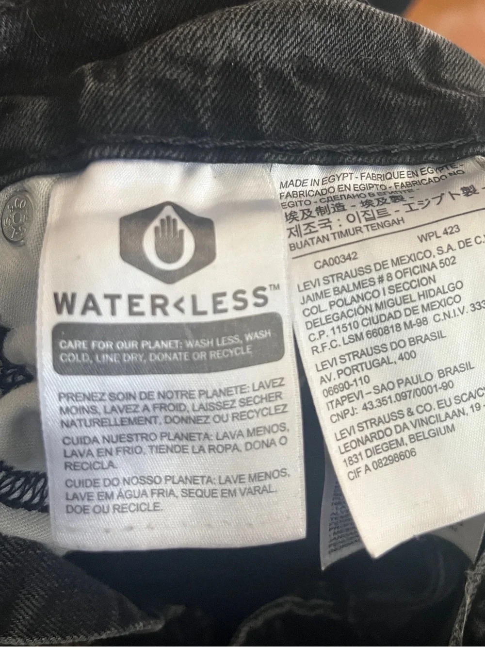 Levi's 502 Straight Men's Jeans in Black